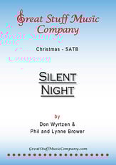 Silent Night SATB choral sheet music cover